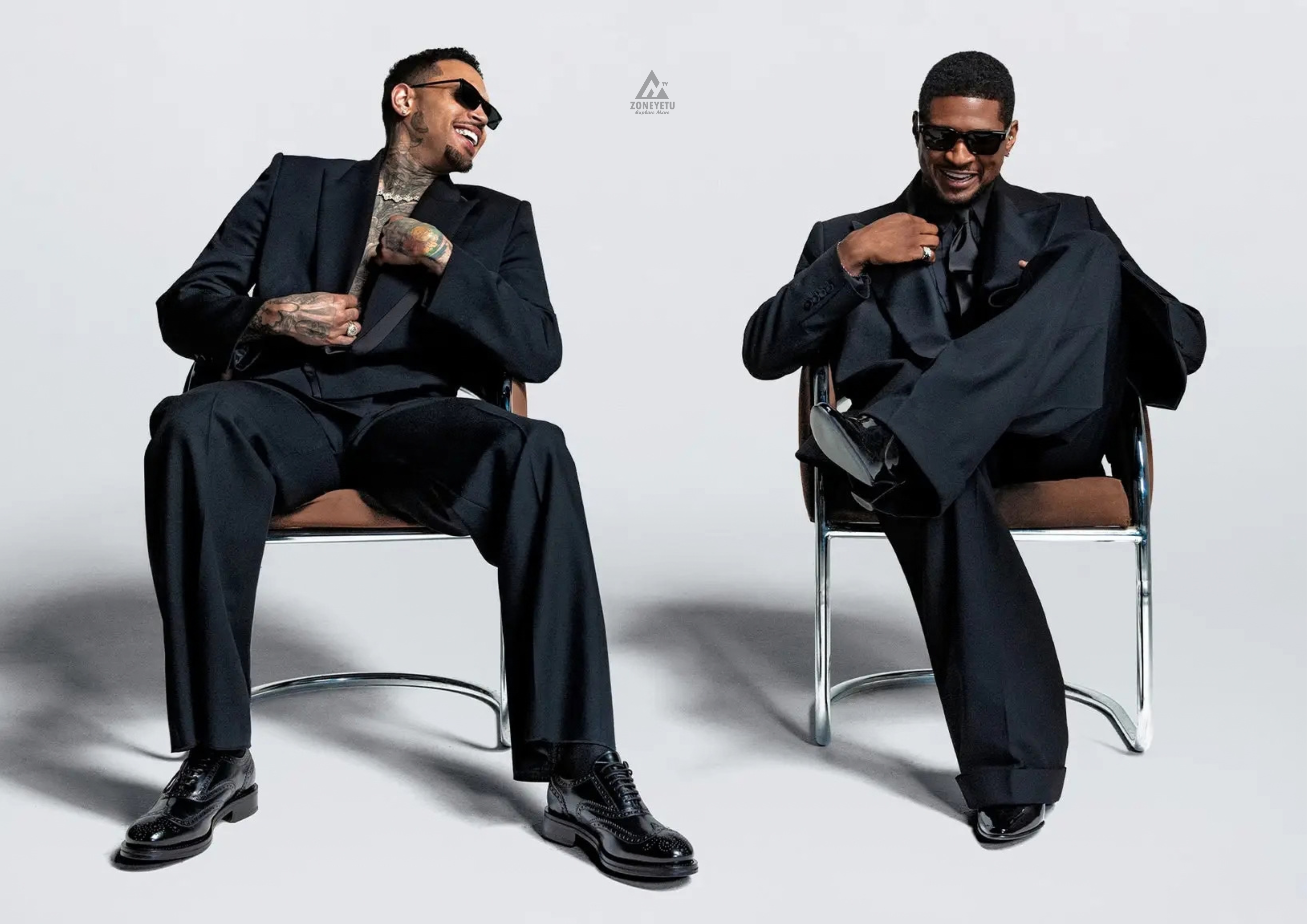 Usher na Chris Brown Wafuta Maonyesho Manne ya R&B Tour