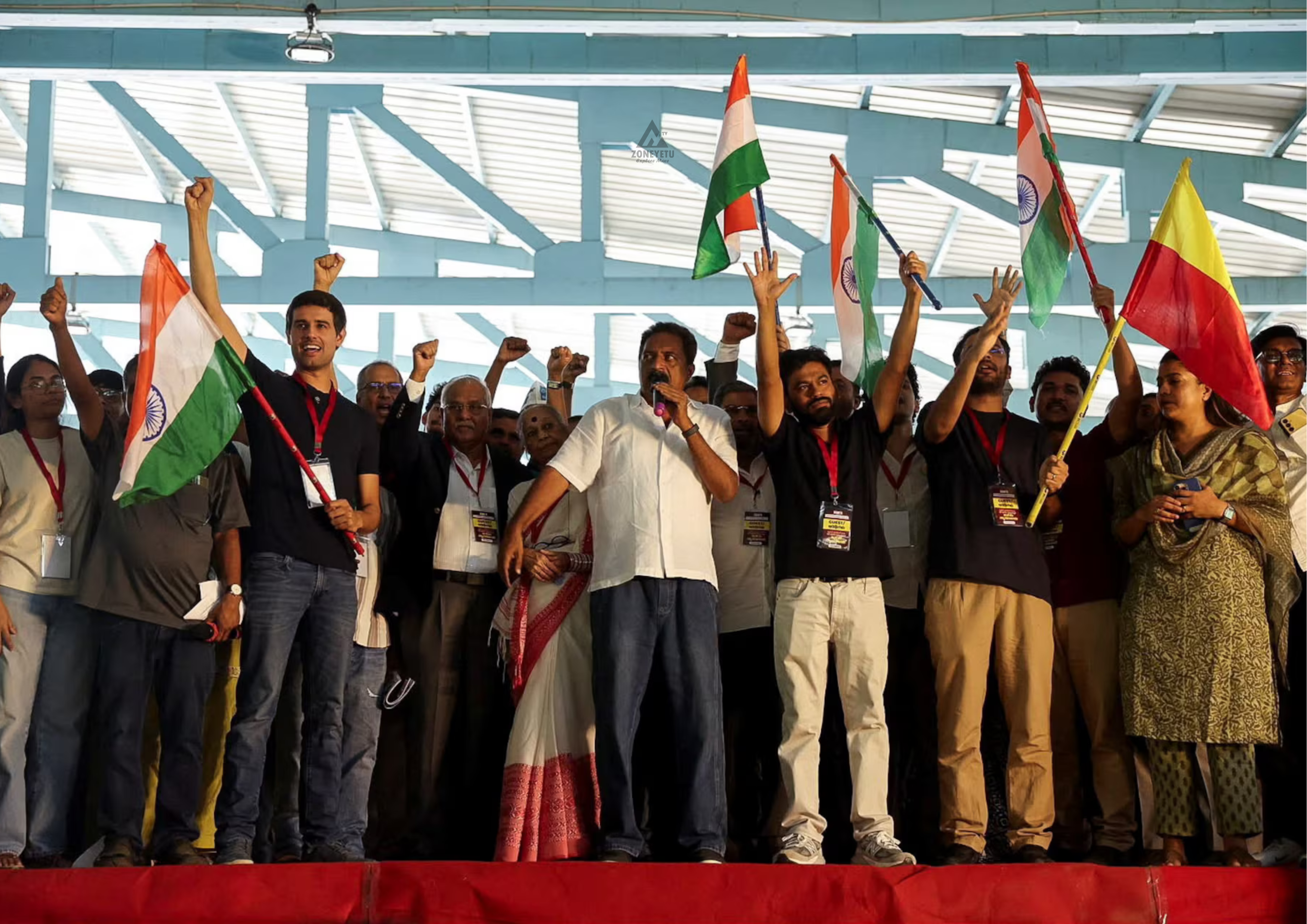 Upinzani India Waandamana Kupinga Hatua za Polisi na Kushinikiza Mkuu wa Tume ya Uchaguzi Ajiuzulu