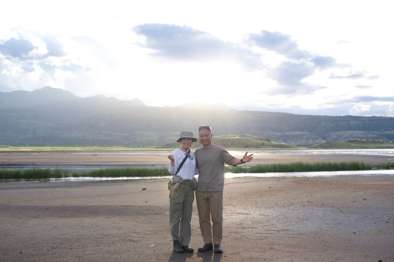 Sunrise Smiles at the Soda Lake