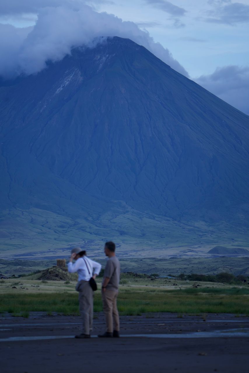 Sacred Mountain at Blue Hour — Ol Doinyo Lengai