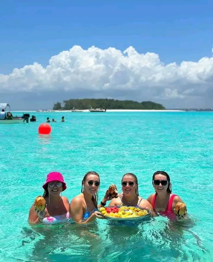 Girls' Day Out: Fruit Feast in Zanzibar's Crystal Lagoon