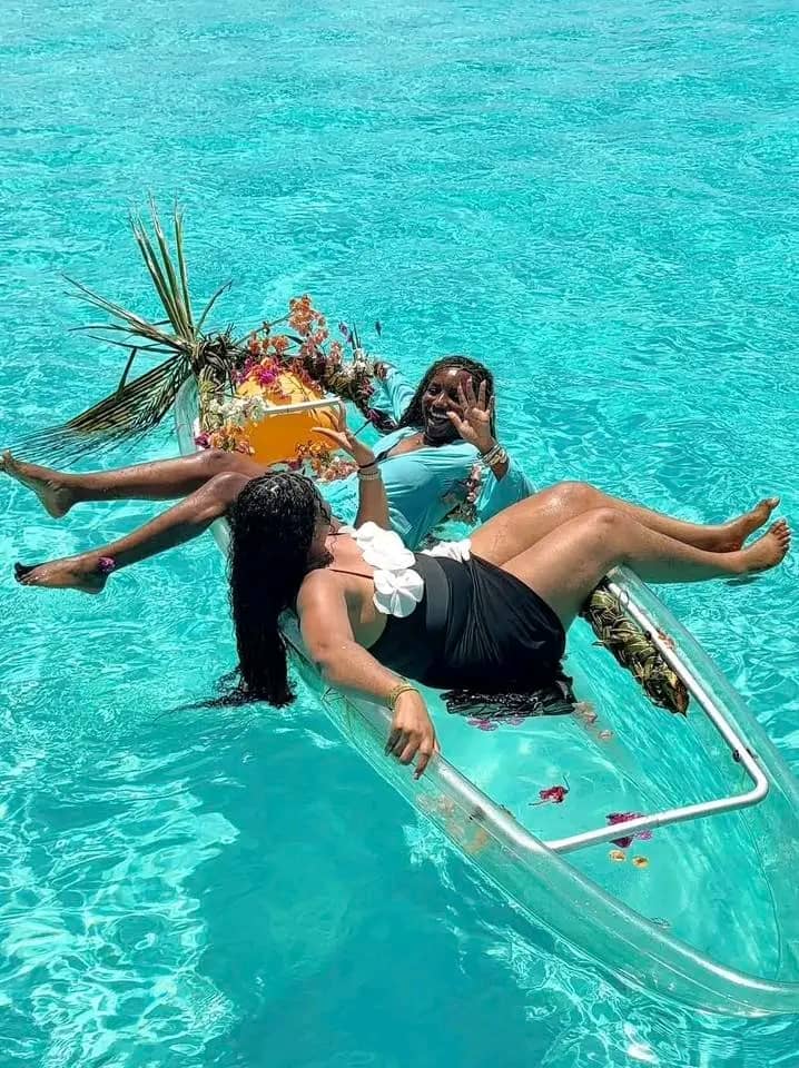 Floating in Style: Glass Canoe Luxury on Zanzibar's Waters